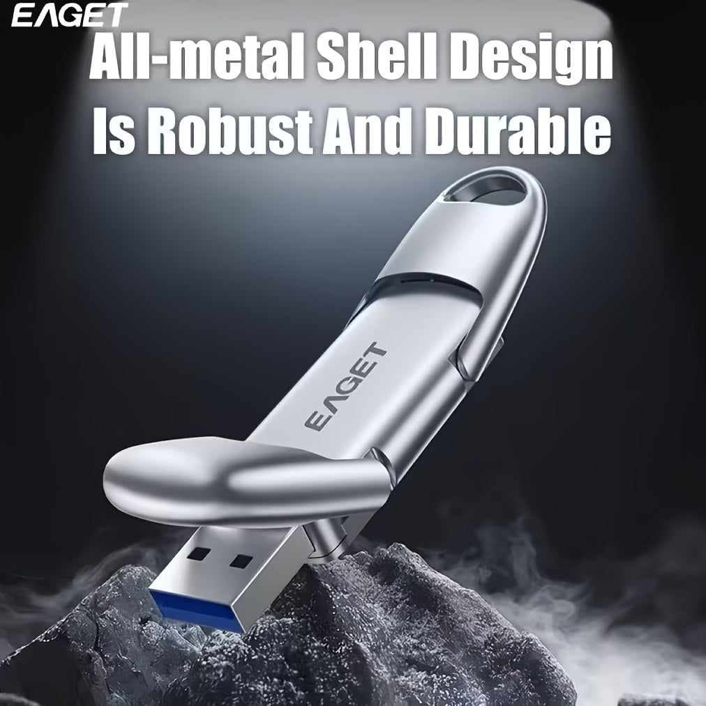 1T Mobile Phone U-Disk with Large Capacity, 4-In-1 Interface, Suitable for All Kinds of Mobile Phone Photo Sticks, External Storage Memory Sticks, Compatible with Various Brands And Interface Models