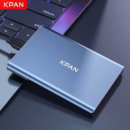 KPAN Portable Hard Drive 500GB\u002F320GB\u002F1TB | USB3.0, Metal Shell, Compatible with PS4, PC, Mac, TV, Laptops, and Smartphones for Storage Expansion