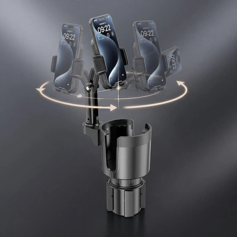 2-in-1 Cup & Phone Holder – Flex & Stick for Epic Rides