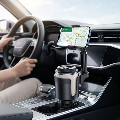 2-in-1 Cup & Phone Holder – Flex & Stick for Epic Rides