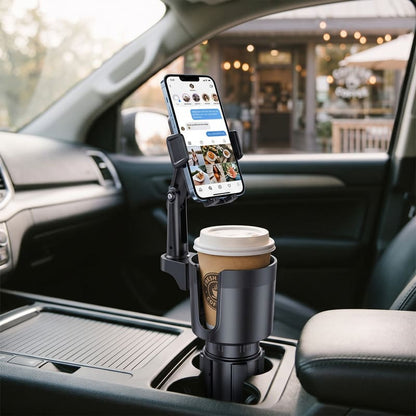 2-in-1 Cup & Phone Holder – Flex & Stick for Epic Rides