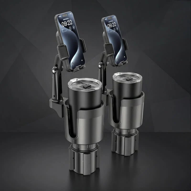 2-in-1 Cup & Phone Holder – Flex & Stick for Epic Rides
