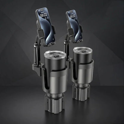 2-in-1 Cup & Phone Holder – Flex & Stick for Epic Rides