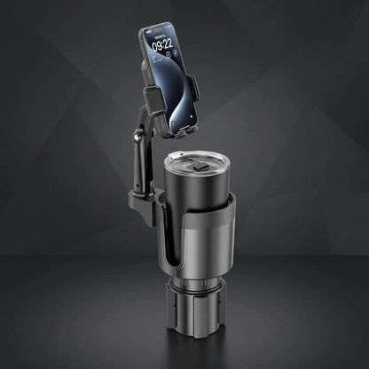 2-in-1 Cup & Phone Holder – Flex & Stick for Epic Rides