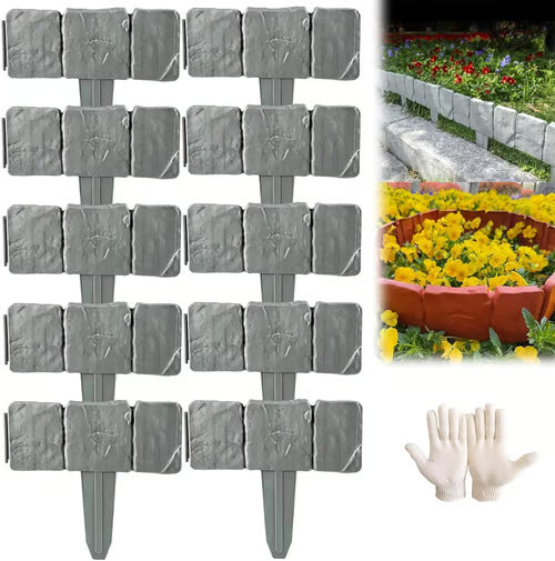 🥳2026 HOT SALE🥳✨ 50% OFF! Faux Stone Garden Edging Border! 🏡♻️