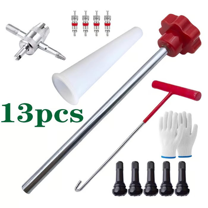 🚗 Quick Change Car Tire Valve Tool Kit