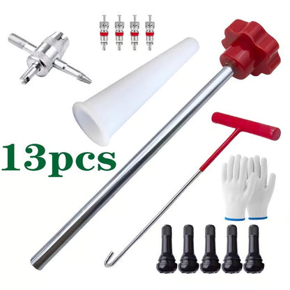 🚗 Quick Change Car Tire Valve Tool Kit