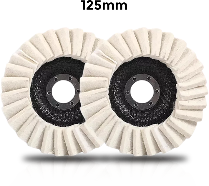 🧰BUY 2 GET 3 FREE🔧 Achieve A Mirror Finish –Wool Felt Flap Polishing Disc