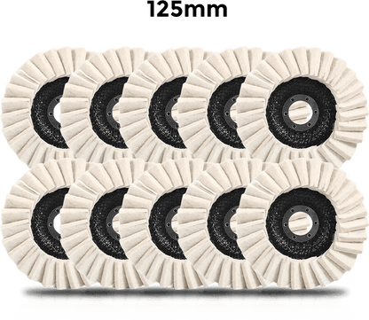 🧰BUY 2 GET 3 FREE🔧 Achieve A Mirror Finish –Wool Felt Flap Polishing Disc