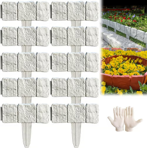 🥳2026 HOT SALE🥳✨ 50% OFF! Faux Stone Garden Edging Border! 🏡♻️