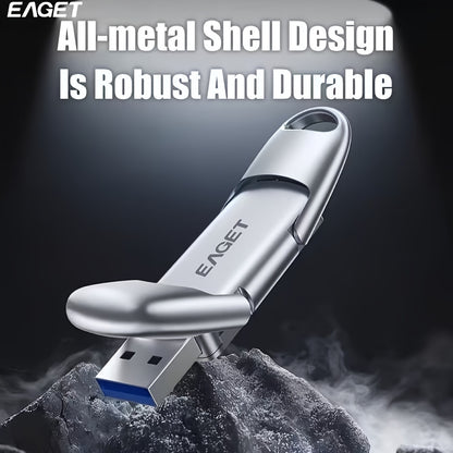 1T Mobile Phone U-Disk with Large Capacity, 4-In-1 Interface, Suitable for All Kinds of Mobile Phone Photo Sticks, External Storage Memory Sticks, Compatible with Various Brands And Interface Models