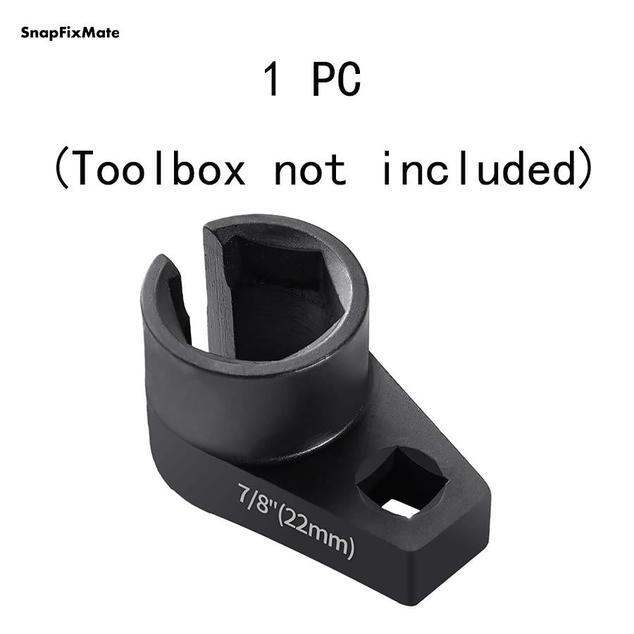 🔧Automotive O2 Sensor Offset Socket & Thread Chaser 5 PCS Set