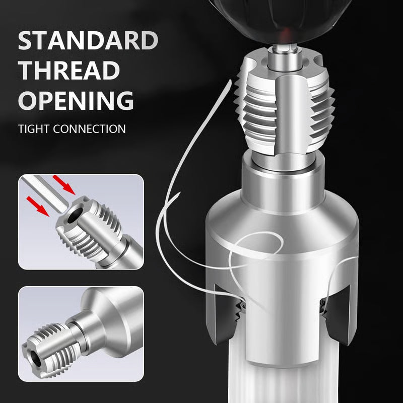🛠️ Pipe Tapping and Threading Tool