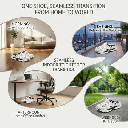 Orthopedic Comfort Clogs – Lightweight Waterproof EVA Shoes with Cushion Arch Support for Indoor & Outdoor Wear