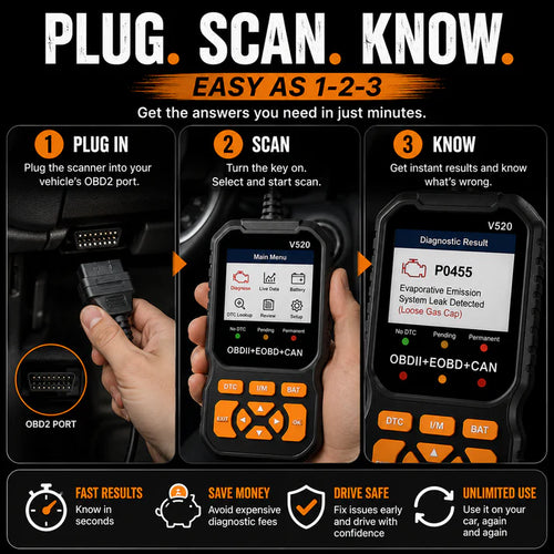 V520 OBD2 Scanner