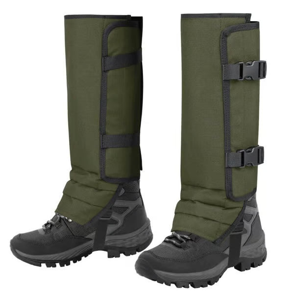🐍🛡 Reinforced Lower Leg Protection Gaiters – 1000D Outdoor Leg Guards for Hiking & Hunting ⛰️