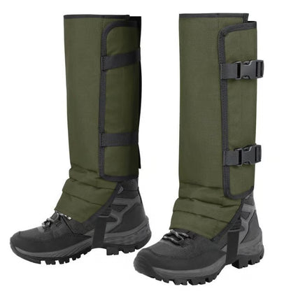 🐍🛡 Reinforced Lower Leg Protection Gaiters – 1000D Outdoor Leg Guards for Hiking & Hunting ⛰️