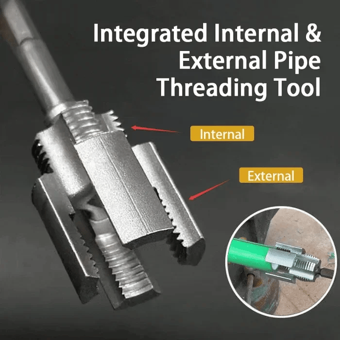 🛠️ Pipe Tapping and Threading Tool