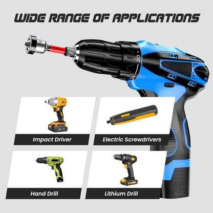 5pcs Drywall Bit Attachment with Depth Stop