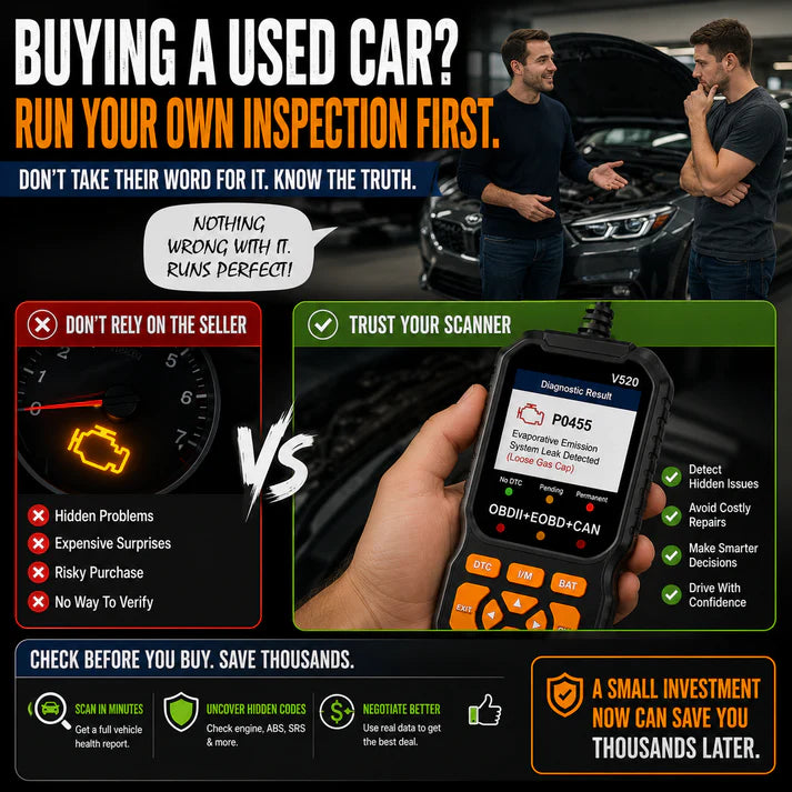 V520 OBD2 Scanner