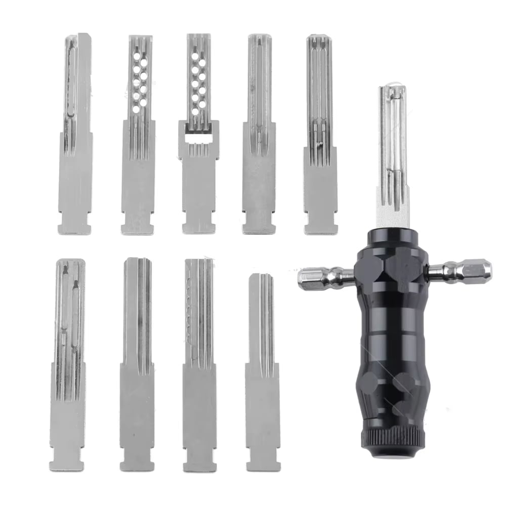 🔐For Extreme storm-tin foil tools set of ten locksmith tools