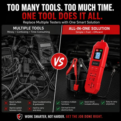 🔧 3-in-1 Automotive Power Circuit Probe & Relay Tester – 12V/24V Electrical Diagnostic Tool | Buy 2 Get Free Shipping 🚚