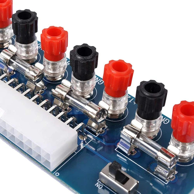 2pcs 24 Pin ATX Power Supply Breakout Adapter Module for Desktop