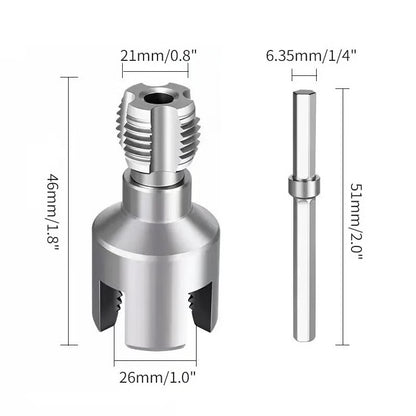 🛠️ Pipe Tapping and Threading Tool