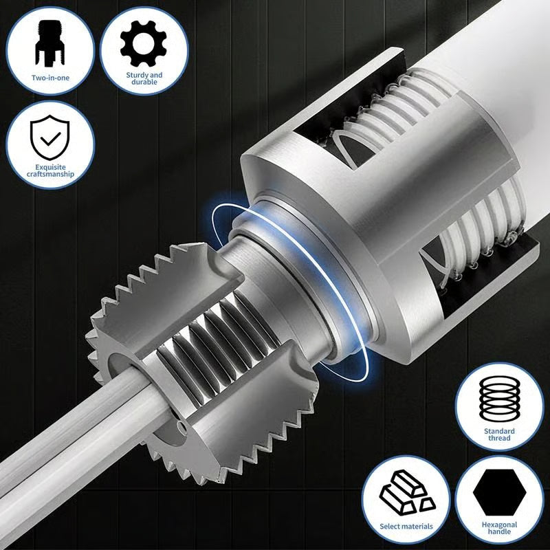 🛠️ Pipe Tapping and Threading Tool