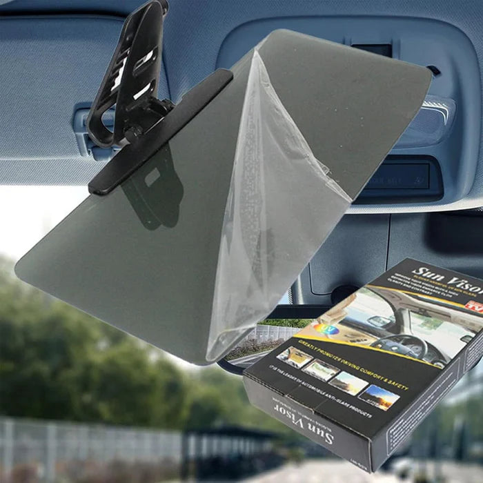 Car Sun Visor With Polarized Glare Protection