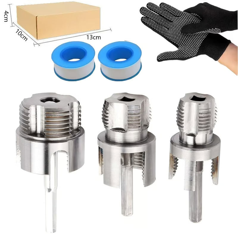🛠️ Pipe Tapping and Threading Tool