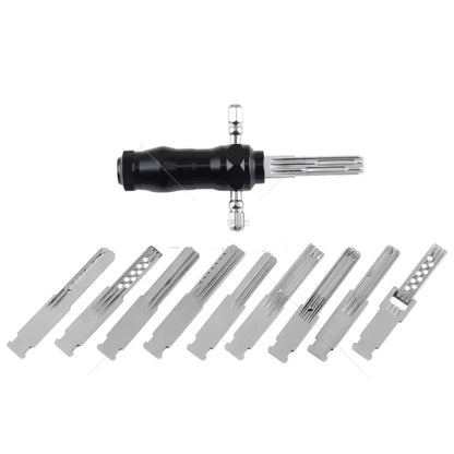 🔐For Extreme storm-tin foil tools set of ten locksmith tools