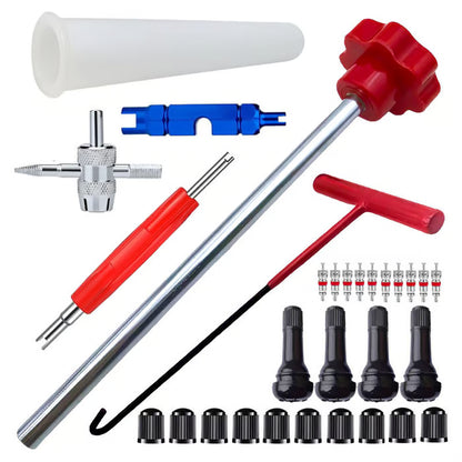 🚗 Quick Change Car Tire Valve Tool Kit