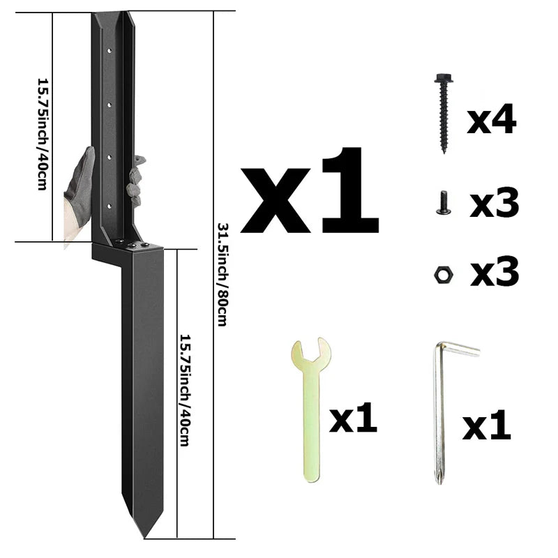 🏆Last Day Promotion 49% OFF🏡Heavy-Duty Fence Post Repair Kit