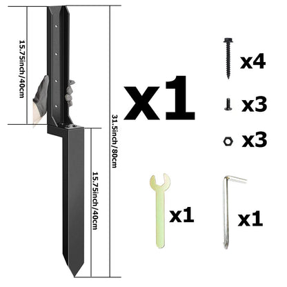 🏆Last Day Promotion 49% OFF🏡Heavy-Duty Fence Post Repair Kit