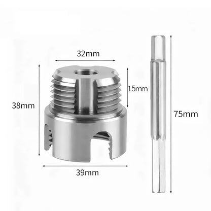 🛠️ Pipe Tapping and Threading Tool