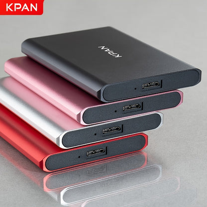 KPAN Portable Hard Drive 500GB\u002F320GB\u002F1TB | USB3.0, Metal Shell, Compatible with PS4, PC, Mac, TV, Laptops, and Smartphones for Storage Expansion