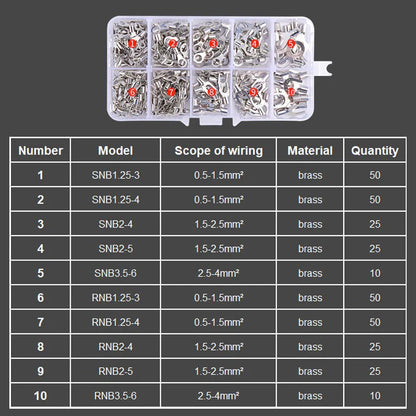 320 PCS Terminal connection combination set