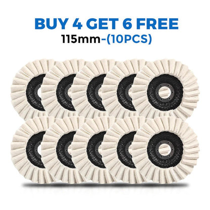🧰BUY 2 GET 3 FREE🔧 Achieve A Mirror Finish –Wool Felt Flap Polishing Disc