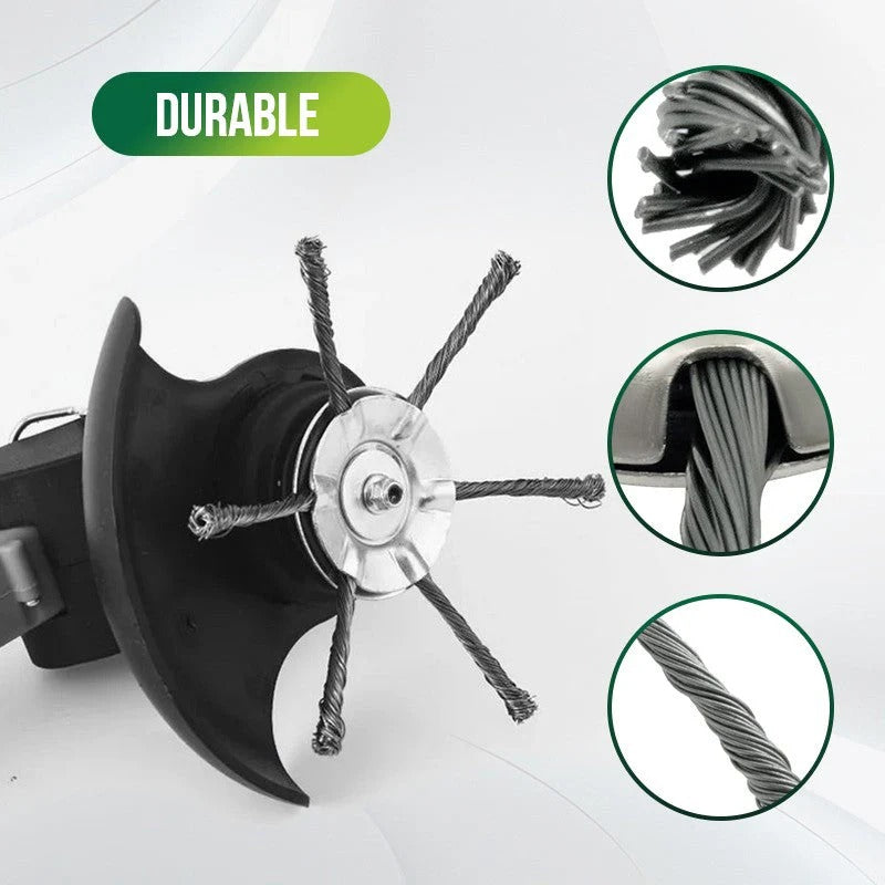 🔥Buy More Save More String🌿Trimmer Replacement Head,Steel Wire Grass Cutting Head