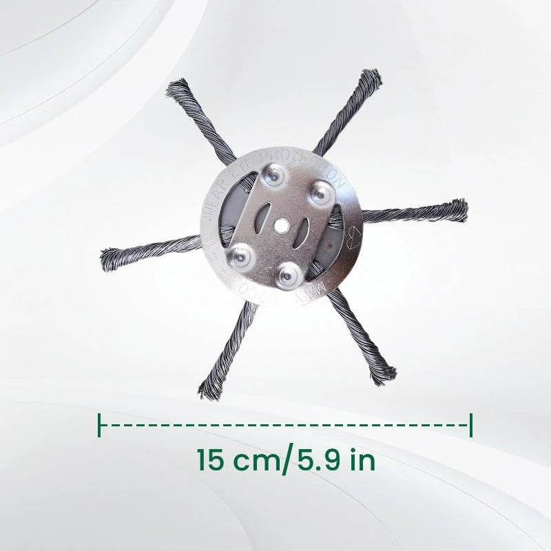 🔥Buy More Save More String🌿Trimmer Replacement Head,Steel Wire Grass Cutting Head