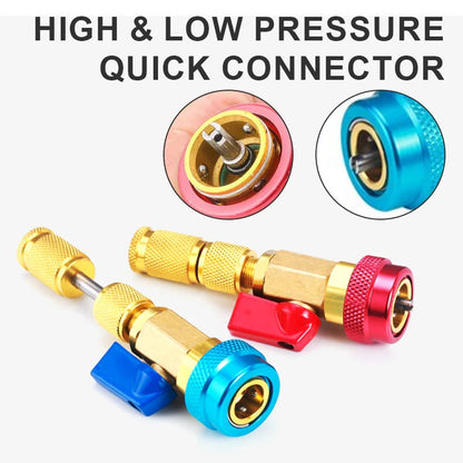 Professional AC Valve Core Remover & Installer Kit