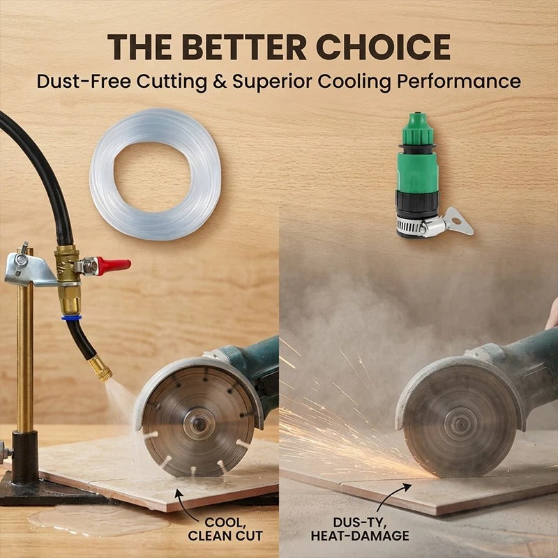 Angle Grinder Water Sprayer Attachment