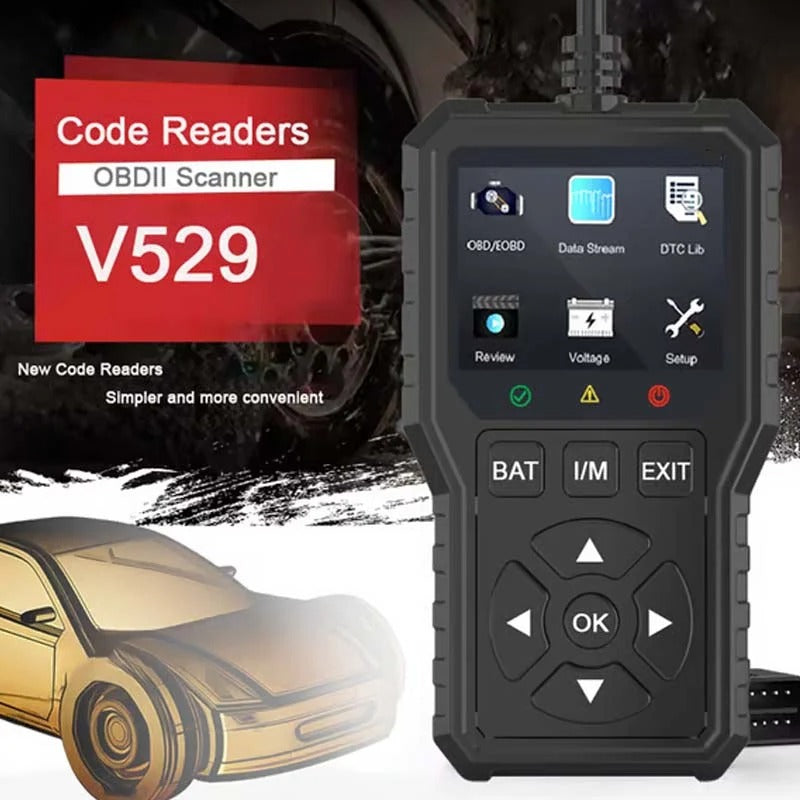🔧✨Professional OBD2 diagnostic tool: accurate and fast analysis, compatible with most vehicles 🚗📱