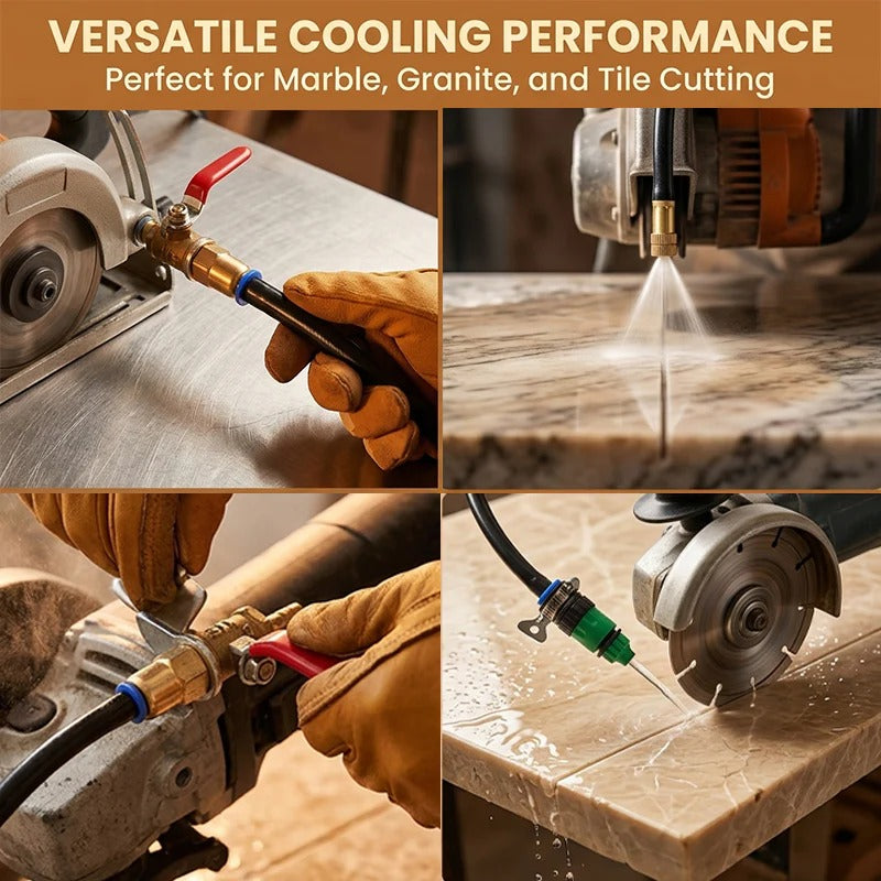 Angle Grinder Water Sprayer Attachment