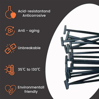 🔥 Nylon Universal Cable Tie Buckle
