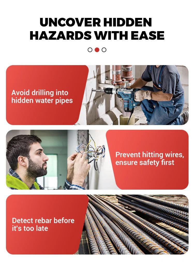 Multifunctional Handheld Metal & Wall Detector