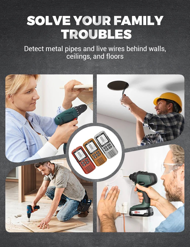 Multifunctional Handheld Metal & Wall Detector