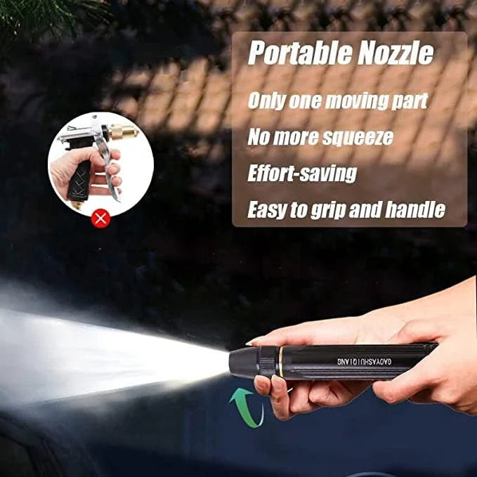 🔥LAST DAY -BUY 1 GET 1 FREE-$12.5 EACH🎁High Pressure Water Nozzle Spray Gun for Hose Pipes