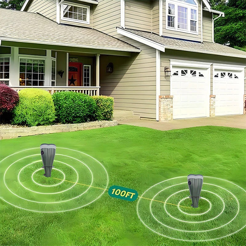 🐭50K+ SOLD!🌱40% OFF! 🚫Waterproof Solar Mole Deterrent